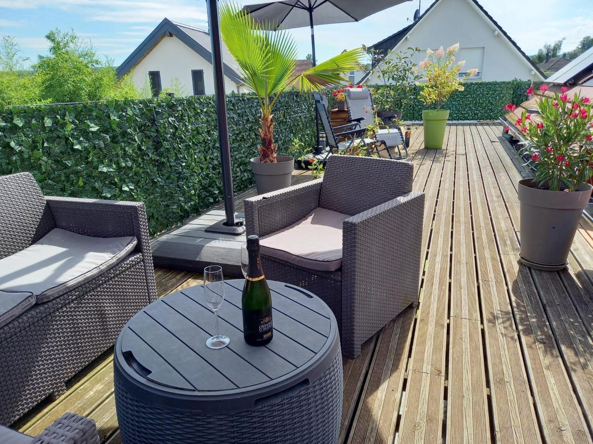 Gite Le Bambou Jama Aspach-le-Haut Buitenkant foto